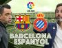 Barcelona Vs Espanyol, The First Team Of Xavi