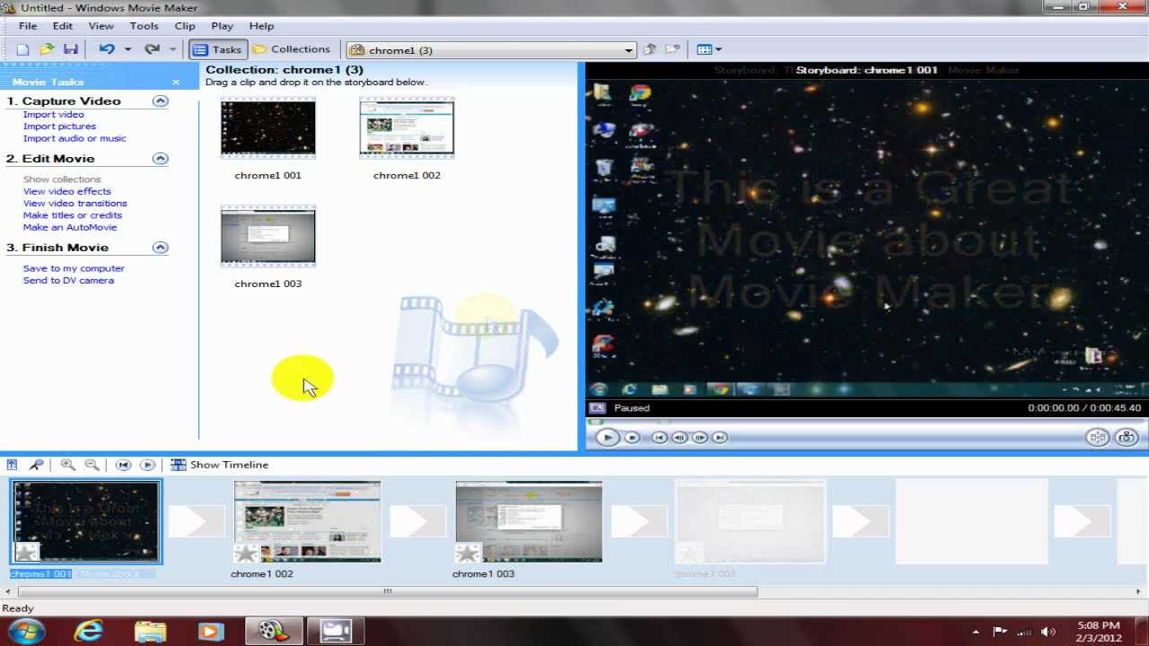 Software Edit Video Terbaik Windows Movie Maker