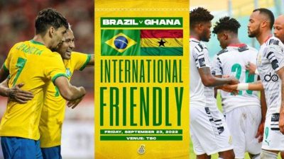 Rangking Fifa Peserta Piala Dunia 2022 : Brasil Tertinggi, Ghana Terendah